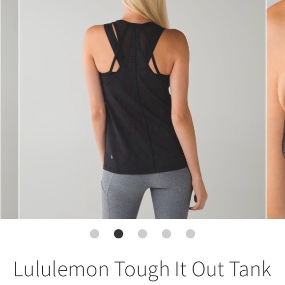 Lululemon tough it out - running tank top - Picture 2 of 9